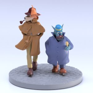 Sherlock hound and watson